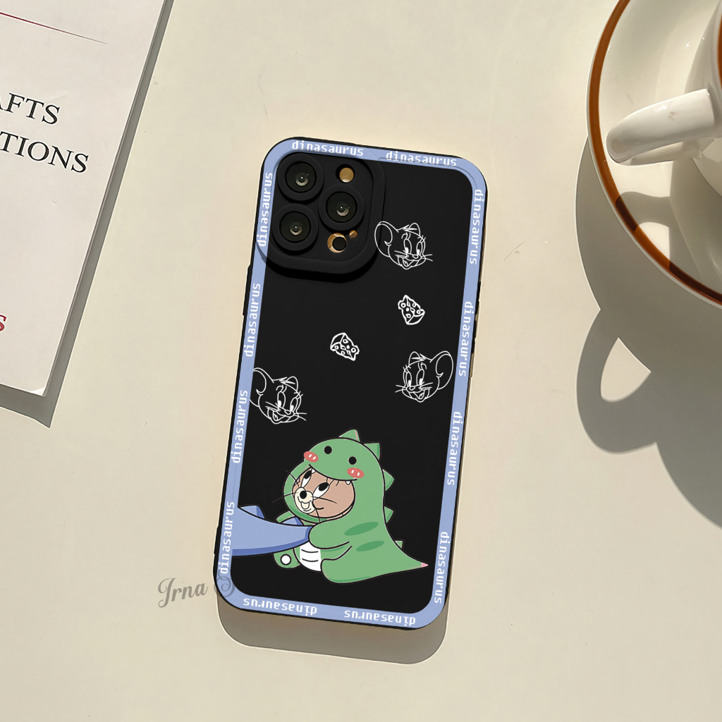 Zivana Toys Case Hp Couple Dino For Oppo Vivo Xiaomi Samsung Infinix Realme Iphone Softcase Silikon