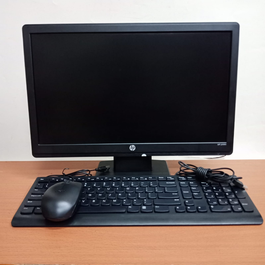 paket komputer fullset/ HP 8200 sff-core i5 gen2/4gb/500gb/wins 10 oriiginal siap pakei