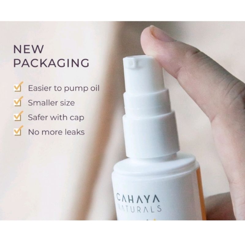 Cahaya Naturals Baby Hair Oil 60ml || Minyak Kemiri Penumbuh Rambut