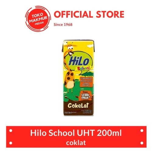 HILO UHT SCHOOL COKLAT 200 ML