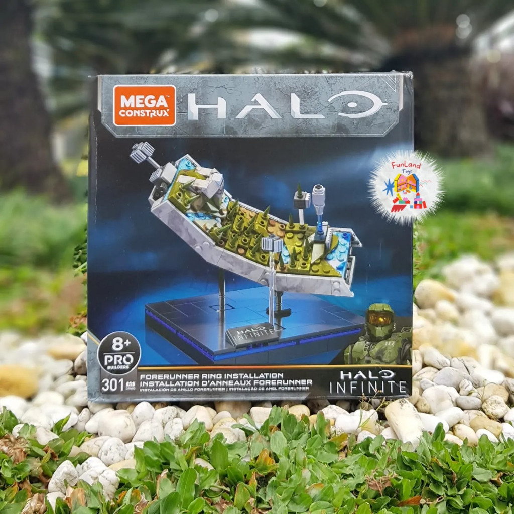 Mega Construx Halo Infinite Forerunner Ring Installation