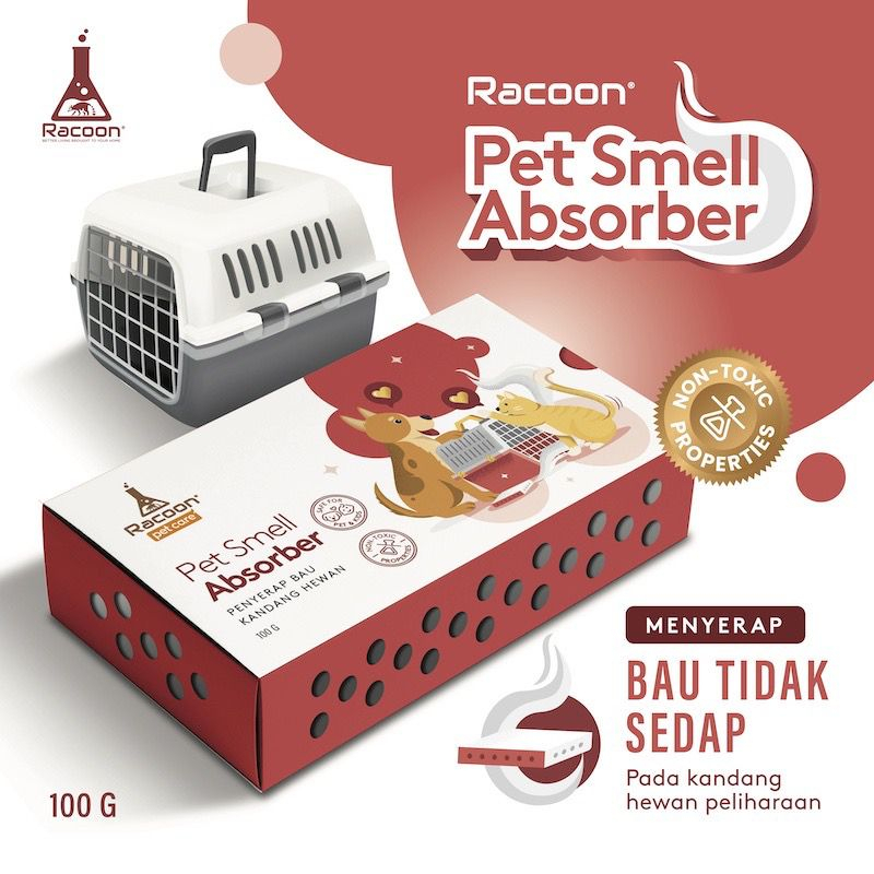 RACOON Pet Smell Absorber Remover / Penyerap Bau Tidak Sedap Kandang