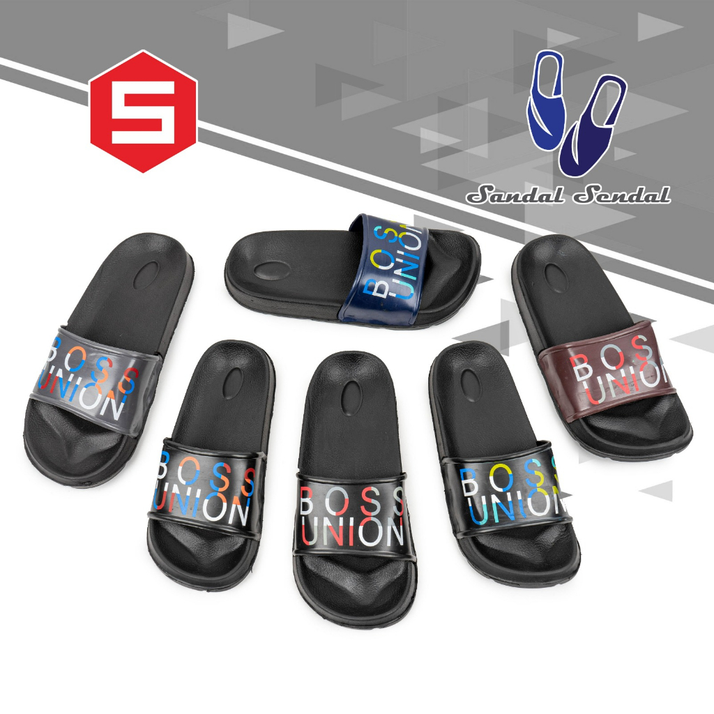 Sandal Slip on Skyrublle SL-021 - Sandal Pria Ukuran Sedang*