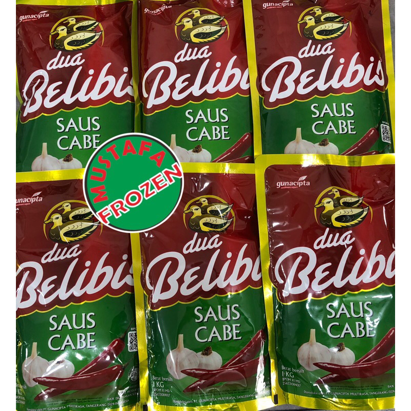 

Dua Belibis Saos Cabe Pouch 1kg