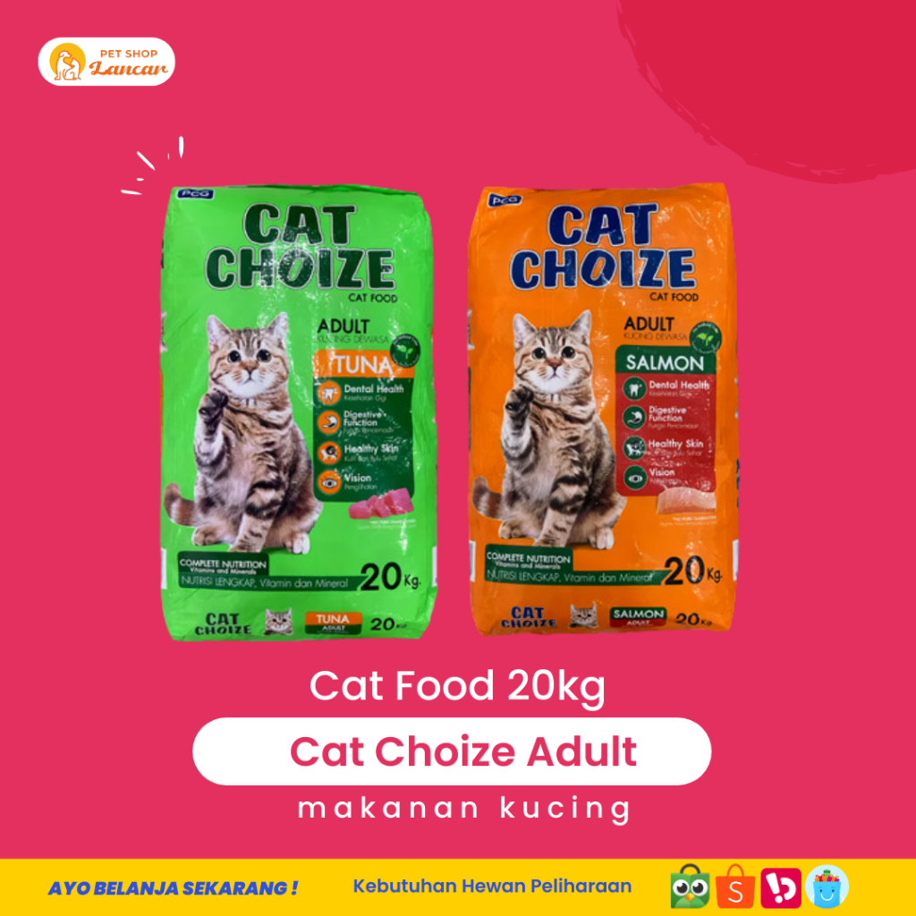Cat Choize Cat Food Tuna &amp; Salmon 800gr / Makanan Kucing 800 gram