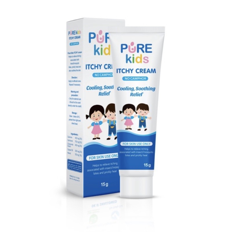 Pure Kids Itchy Cream / Salep Gatal 15 gram PURE BB ITCHY CREAM SALAP GATAL ANAK