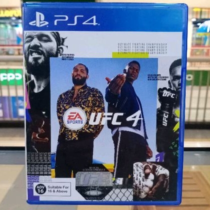 BD PS4 UFC4 UFC 4 IV .. game cd kaset bluray playstation4