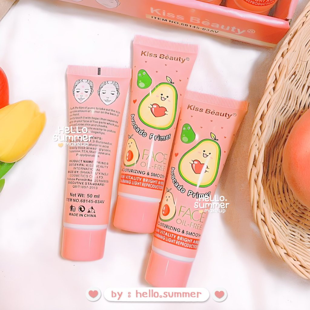 Peach Perfect Blur &amp; Matte Face Primer Gel Makeup 50ml Oil Control