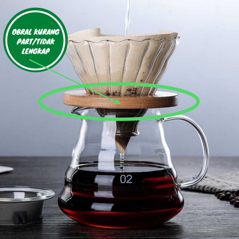 [OBRAL RIJEK] Filter Penyaring Kopi V60 Coffee Filter - SE102