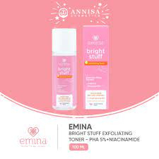 ❣️Rakkistore99❣️ Emina Bright Stuff Exfoliating Toner 100 ml