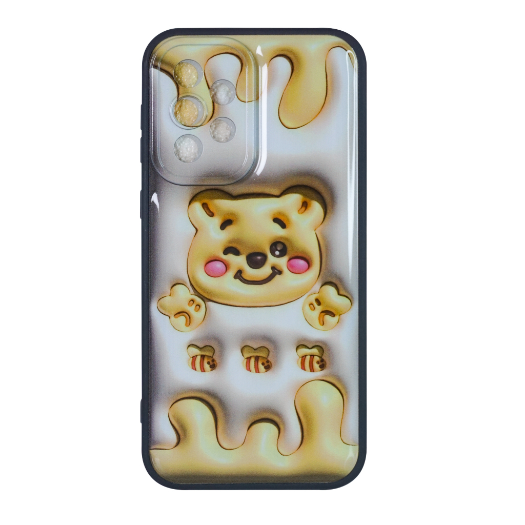 Casing Vivo Y16 4G | Y17/ Y12/ Y15/ Y11 | Y20 | Y21/ Y21S | Y22/ Y22S Soft Case Motif Kartun 3D