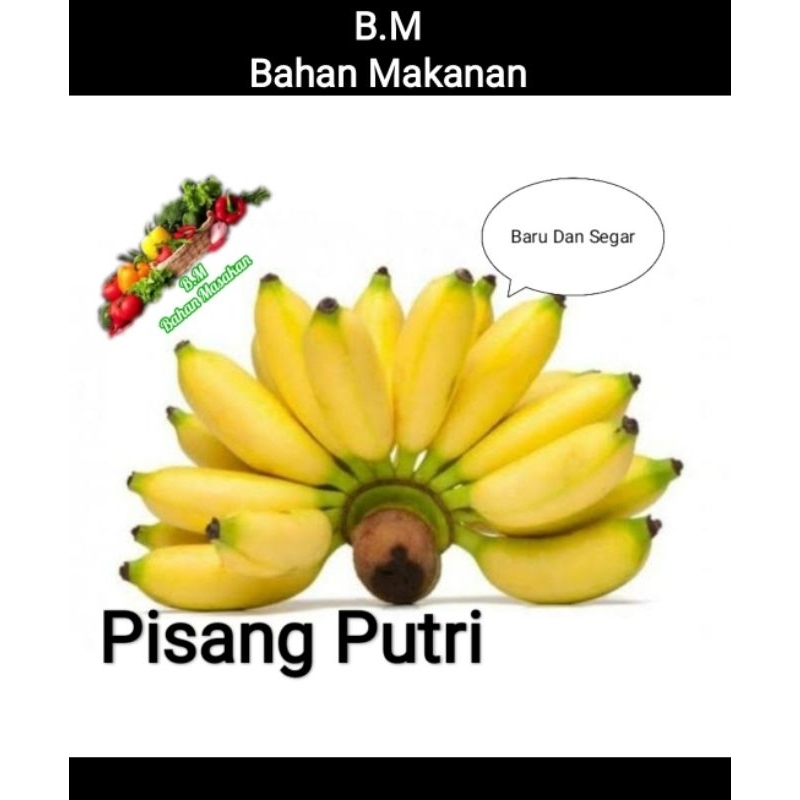 

Pisang Putri Boleh 1 Sisir