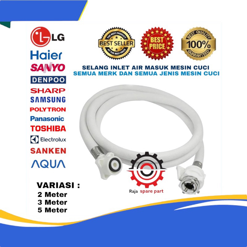 SELANG INLET MESIN CUCI | SELANG AIR MASUK MESIN CUCI UNIVERSAL