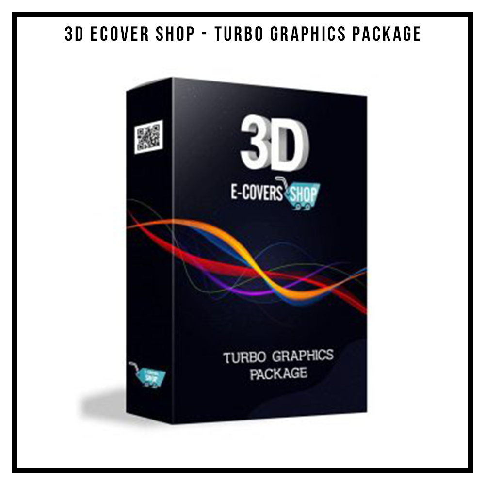 3D Ecover Shop - Turbo Graphics Package - PLR