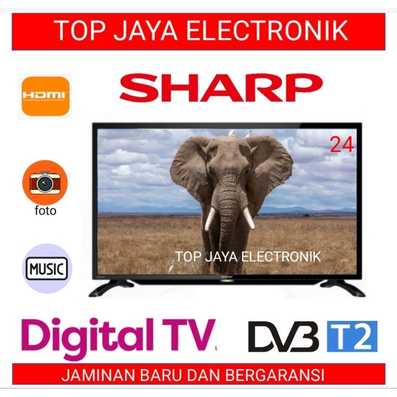 DIGITAL TV 24 INCH SHARP/DIGITAL TV SHARP 24 INCH NEW SERIES