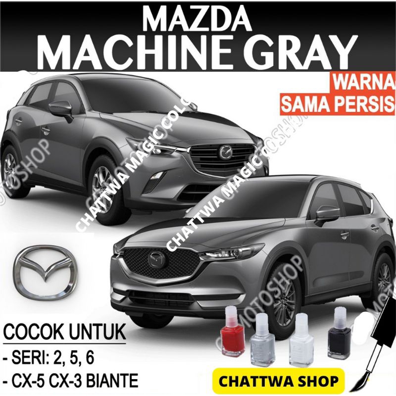 CAT OLES MAZDA MACHINE GRAY GREY CAT OLES PENGHILANG BARET MOBIL LECET BIANTE CX-5 CX-3 CX-7 CX-9 SE
