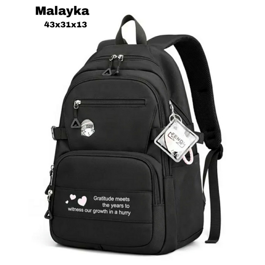 NIQABIS Tas Ransel Anak Sekolah Perempuan SD SMP HURRY