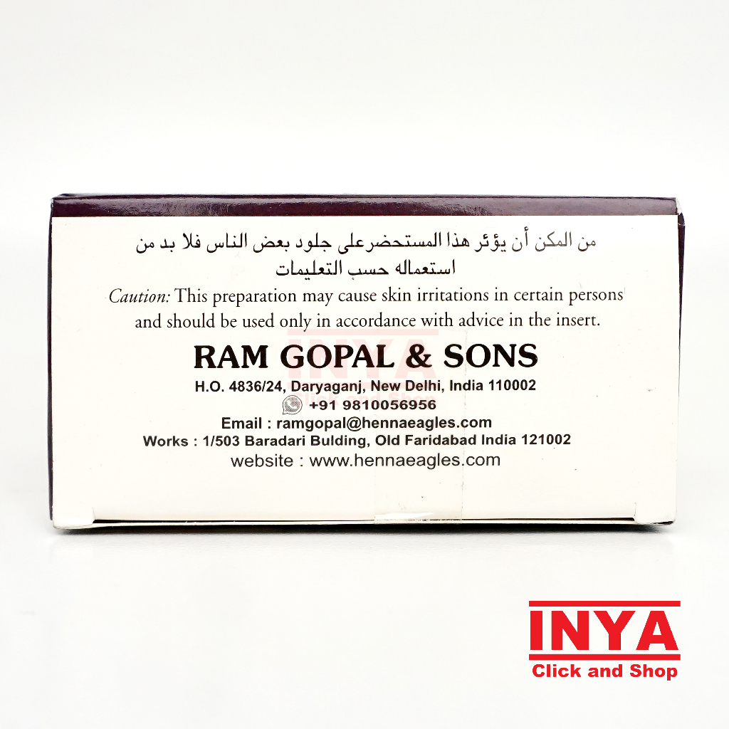 Eagles Chestnut Henna Hair Dye 10x6 Bungkus / BOX - Semir Rambut