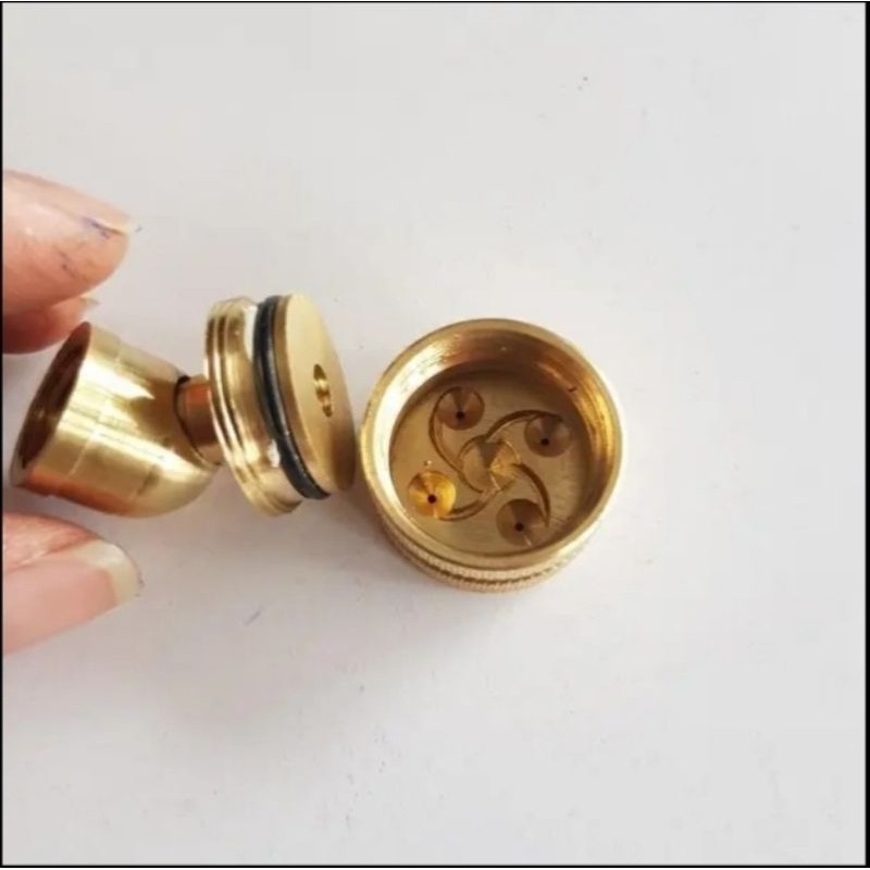 nozle/sprayer kabut lobang 4 gepak