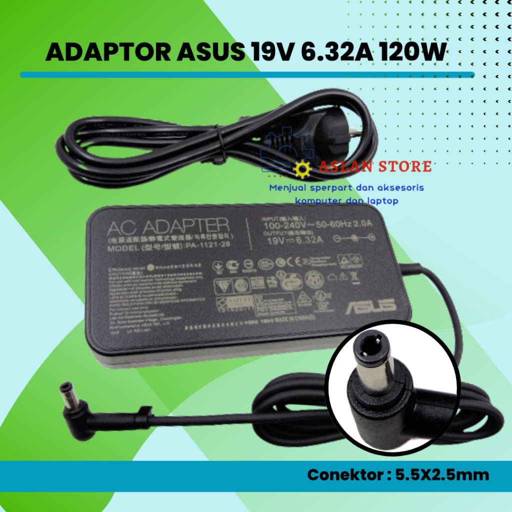 Adaptor Charger Original Asus ROG GL552 GL552V GL552VW GL553 GL553VD GL553V GL553VE GL552VW-DH71