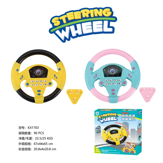 Mainan Anak Simulator  Belajar Setir Mobil  Steering Wheel / Edukasi Anak