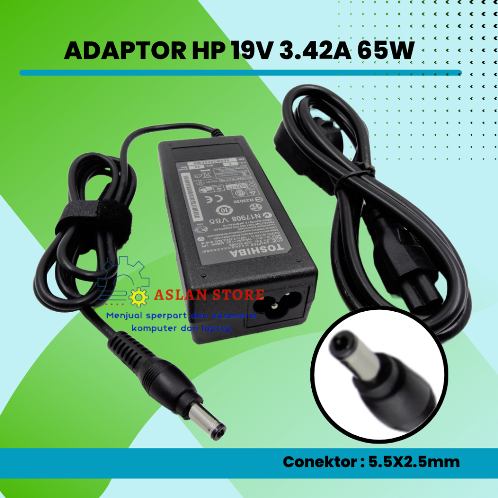 AC Adaptor Toshiba 19V 3.42A ADP-60JH AB PA3714U-1ACA Laptop Power AC Adapter Charger Satelit A135-S2386 L455 C655D L505D