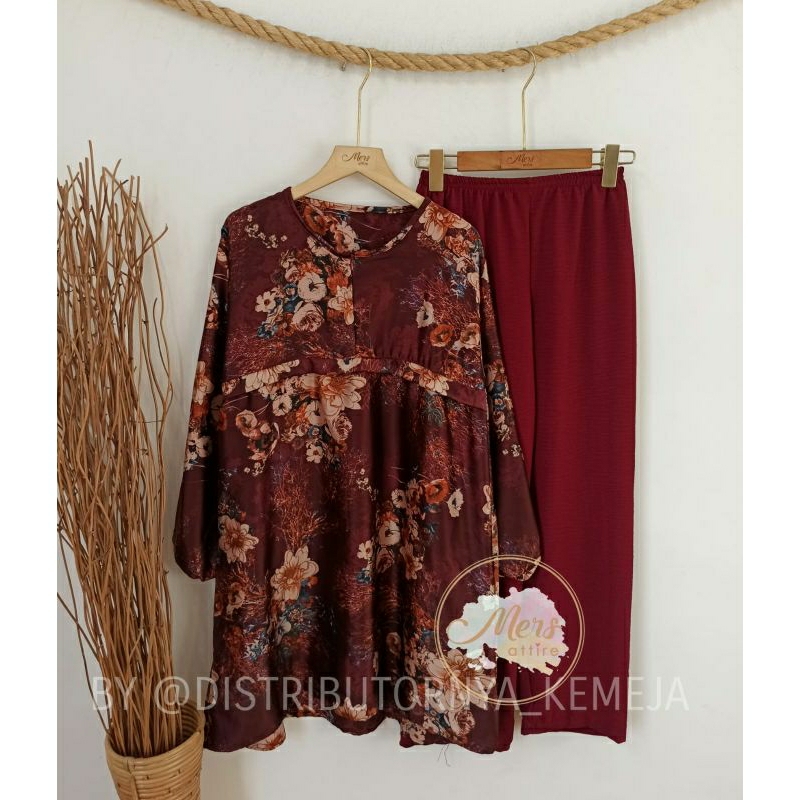 ONE SET / SETELAN SILK