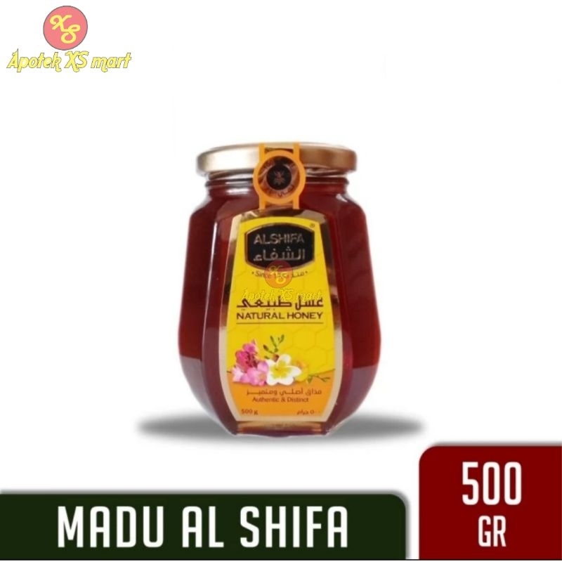 

ALSHIFA NATURAL HONEY 500 GRAM MADU MURNI MADU ASLI