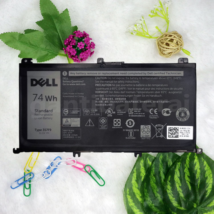 Original Baterai Dell Inspiron 15 7000 7566 7567 7557 7559 71JF4 357F9