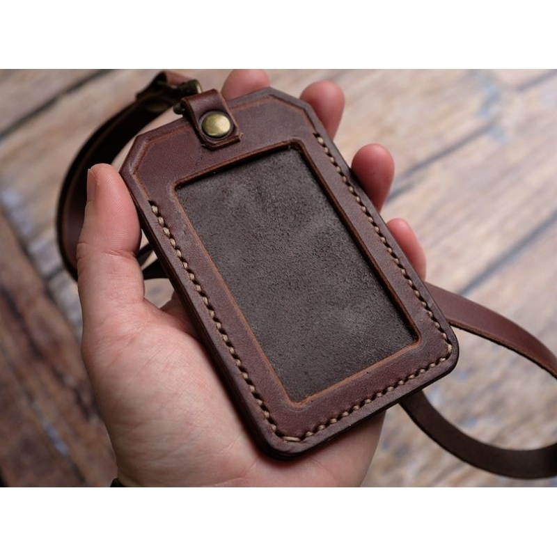 

id card holder id card kulit asli id card custom id card handmade name tagkulit asli name tag custom nama dan logo