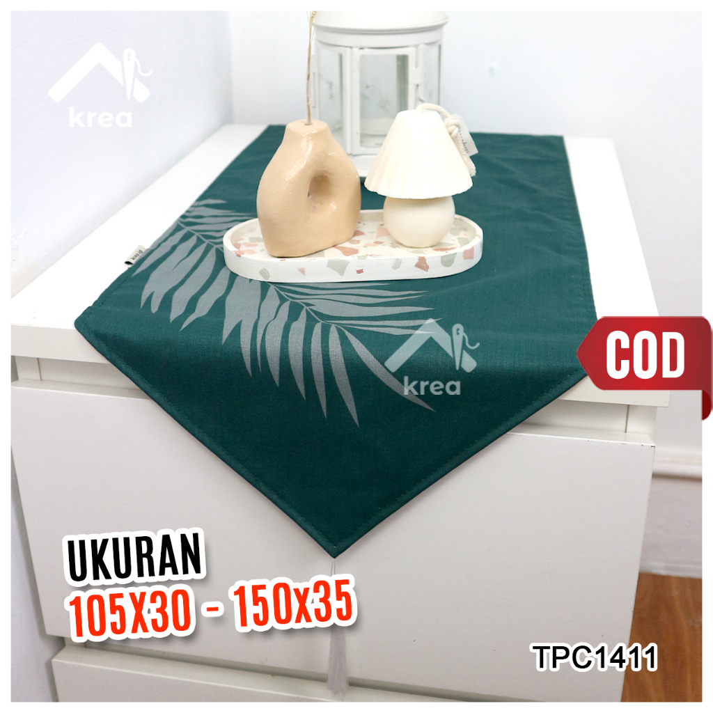 Taplak Meja / Table Runner Ukuran 105x30 - 150x35 TPC1411