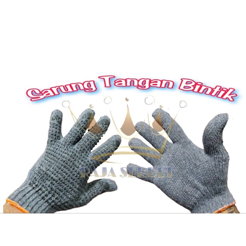 sarung tangan bintik Per 1 Lusin /12 pasang / 24 Pc