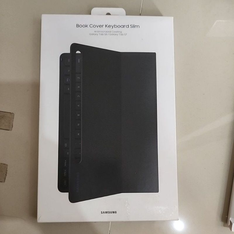 book cover keyboard slim samsung galaxy tab s8