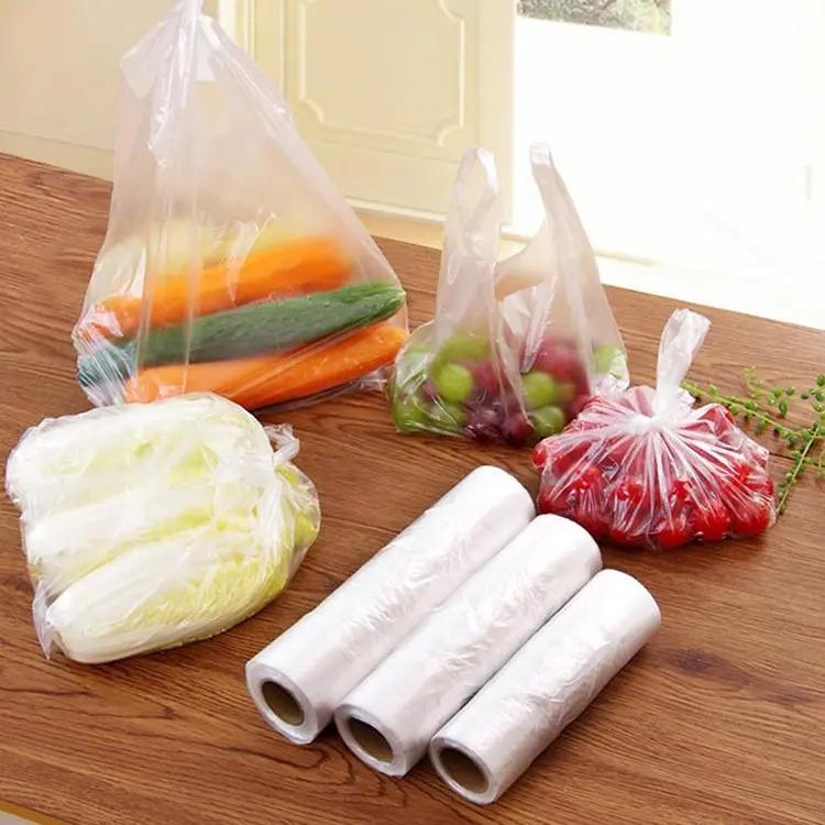 Kantong Plastik Kresek isi 100 Pcs Bening Roll Gulungan Plastik Transparan Pack 100 Lembar Plastik Belanja Buah Pasar Serbaguna TERMURAH TERLARIS