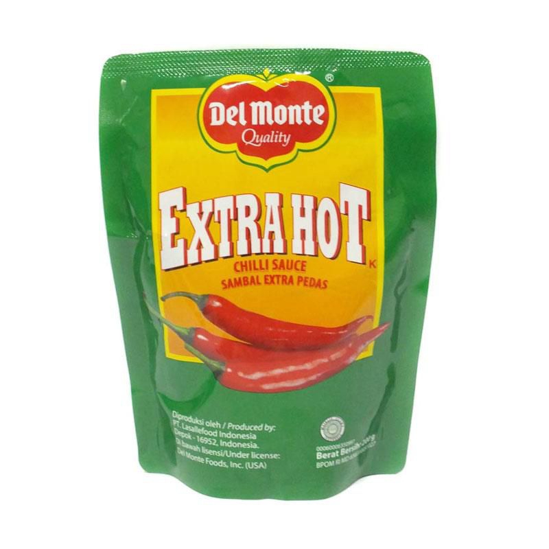 

DEL MONTE EXTRA HOT 200 GR POUCH SAUS SAMBAL
