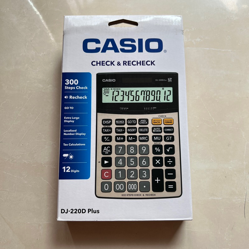 

KALKULATOR CASIO DJ 220D PLUS