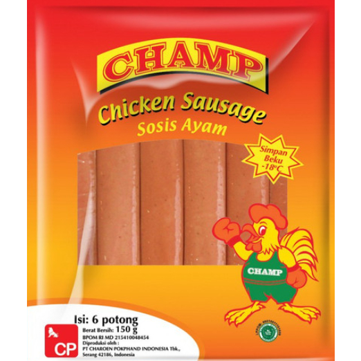 

Champ Chicken Sausage 150 gram Murah