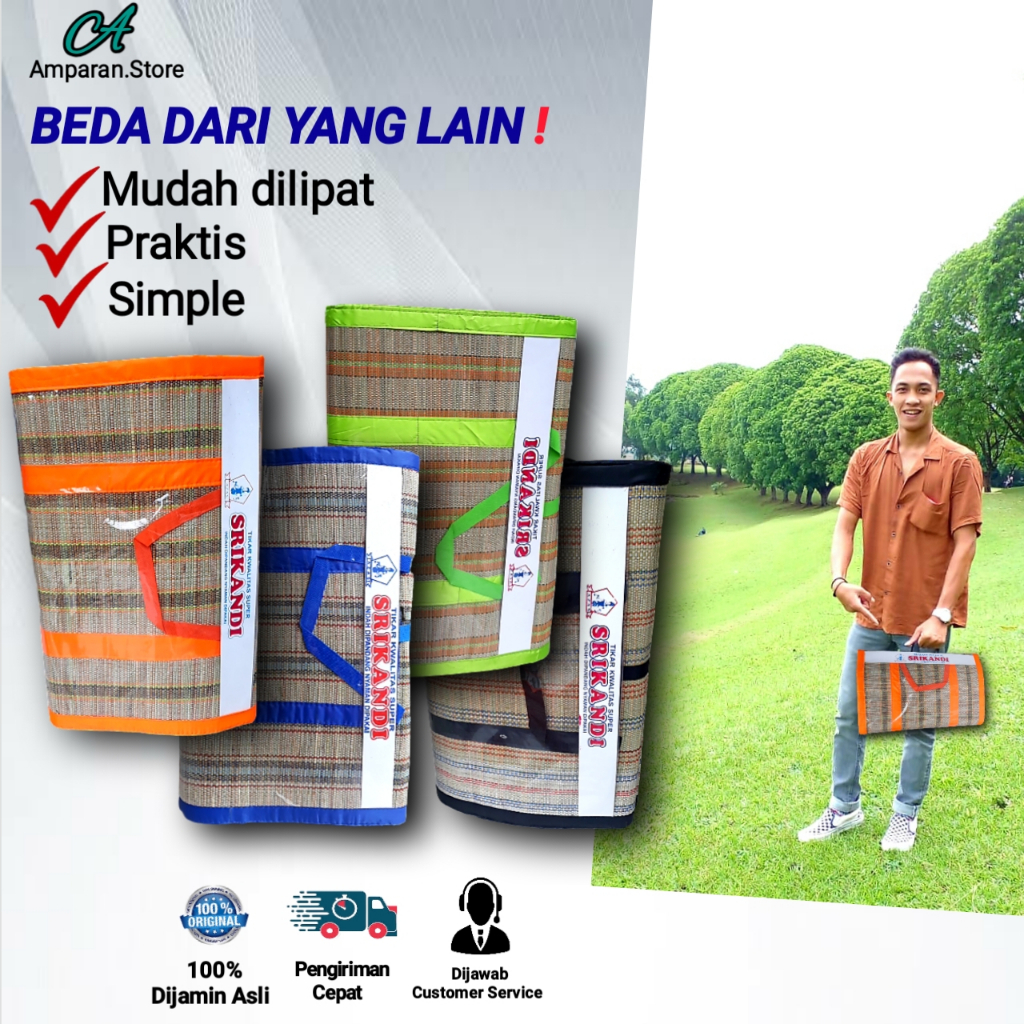 Tikar Lipat Piknik Majalaya 300x200 / Tikar Srikandi