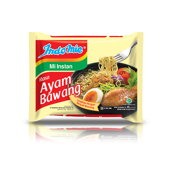 Indomie Goreng Kuah Ayam Bawang