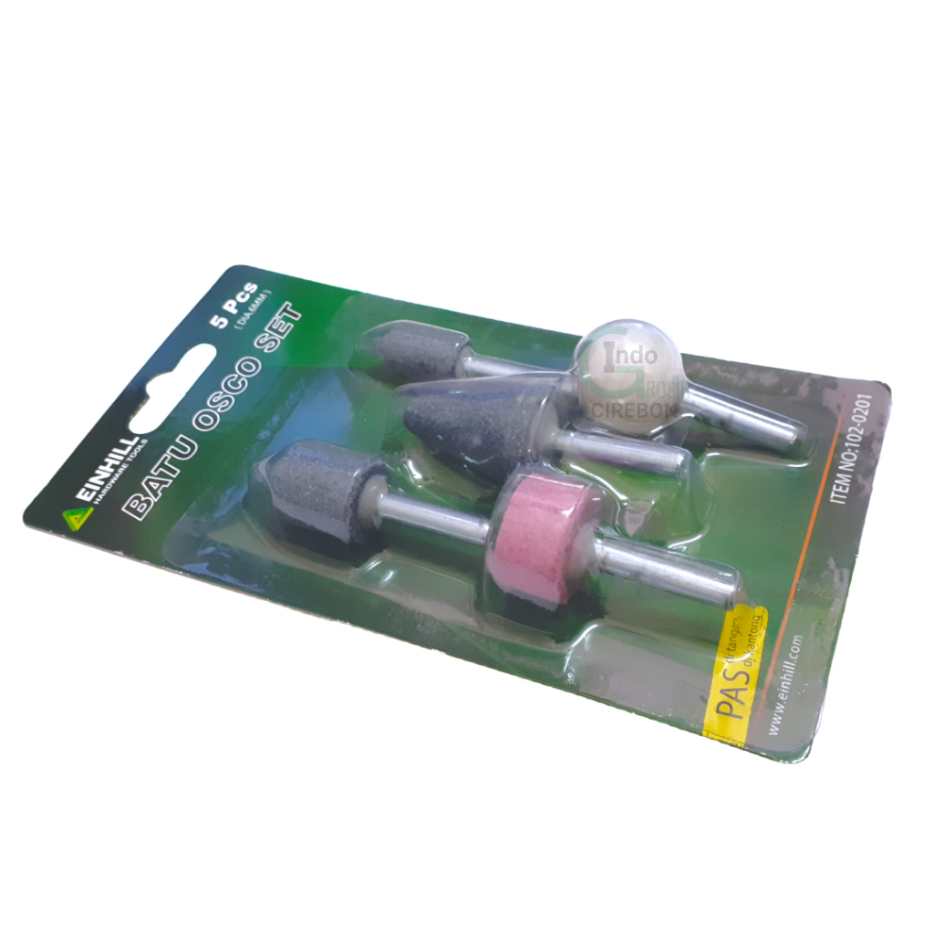 EINHILL Batu Osco 6mm / Batu Gerinda Set 5 Pcs / Mounted Stone Set Murah