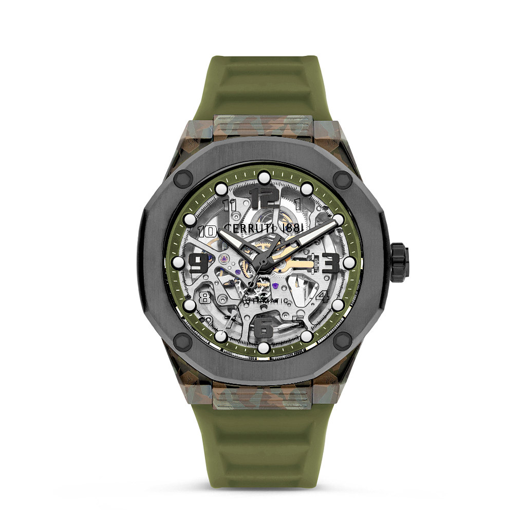 Jam Tangan Pria Cerruti 1881 CIWGR2223904 Army Original