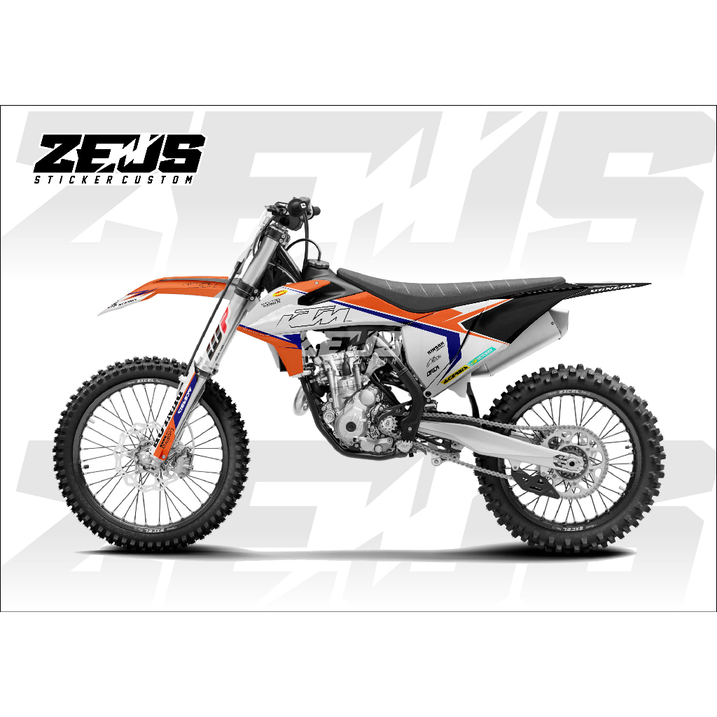Decal Sticker - Stiker Dekal Ktm 250 2019 Zeus SC5