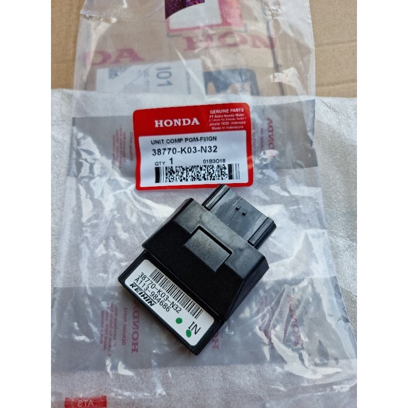 ECU CDI REVO FIT INJEKSI ECU PGM FI HONDA SUPRA 125 FI 38770-K03-N32