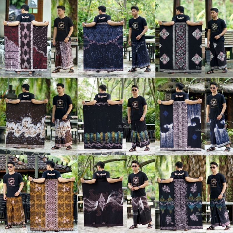 Bin Ahmad Sarung Batik Cap Abstrak Modern by @sarungbatik.ulinnuha