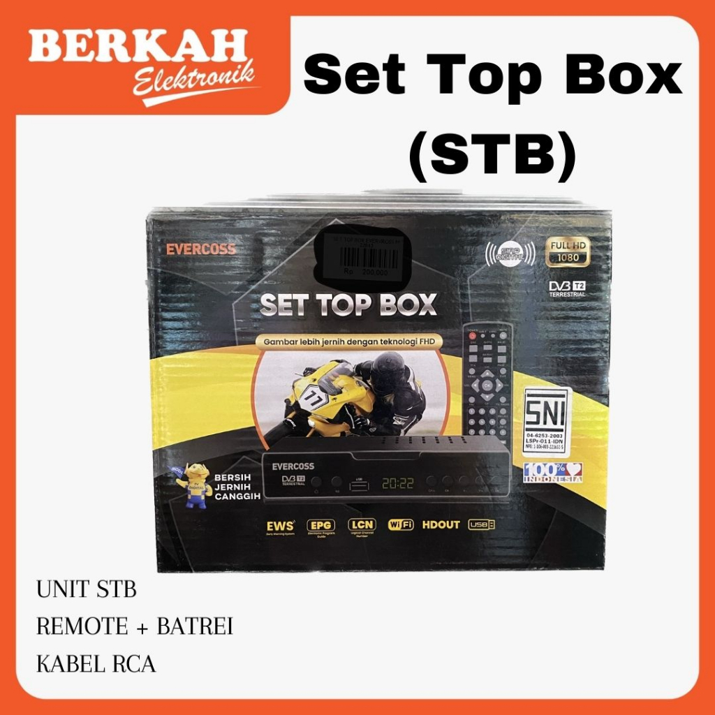 STB | set top box evercross | tv digital