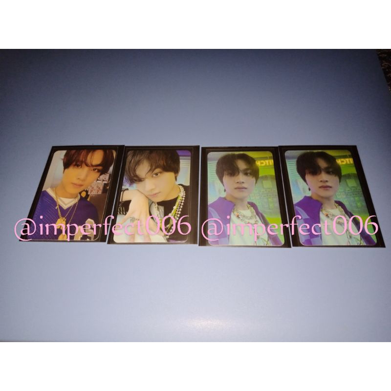 pc aab haechan nct dream (digipack glimo, glitch mode photobook/ceker, pb young star beatbox) photoc