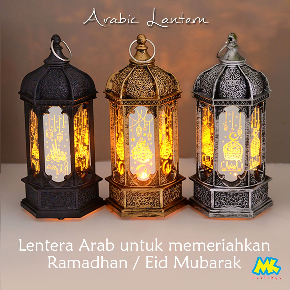 Lentera Arab Souvenir Ramadhan Lampu Dekorasi Idul Fitri