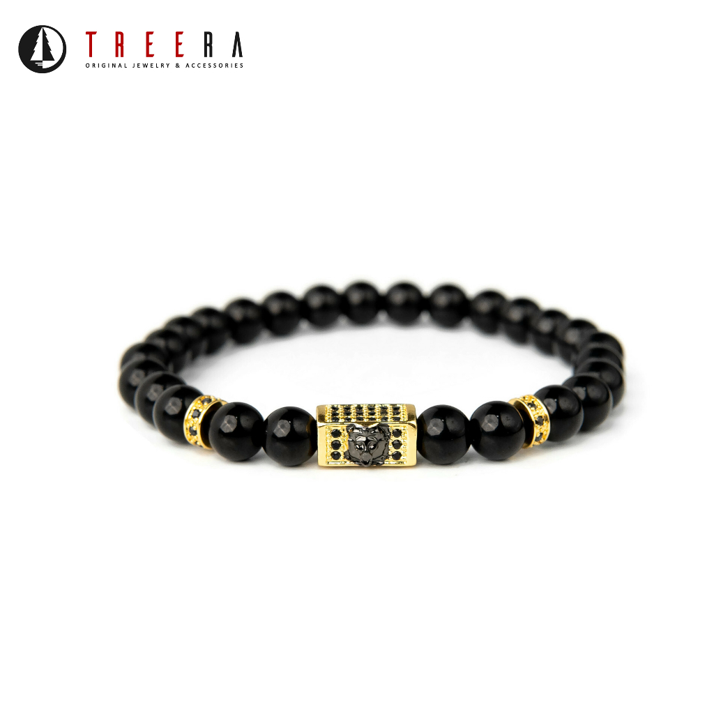 Treera Vasilio Gelang Batu Alam Asli Pria Premium Original