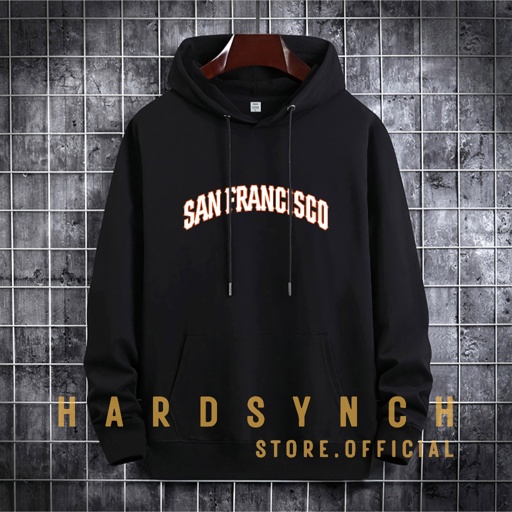 Sweater Hoodie San Francisco Unisex ( Pria &amp; Wanita ) Premium Quality S-XXL Cotton Fleece / Hoodie Korean Style / Sweater Hoodie / Hoodie Polos / Hoodie Wanita / Hoodie Pria / Sweater Hoodie Distro Original ( SF 20 )