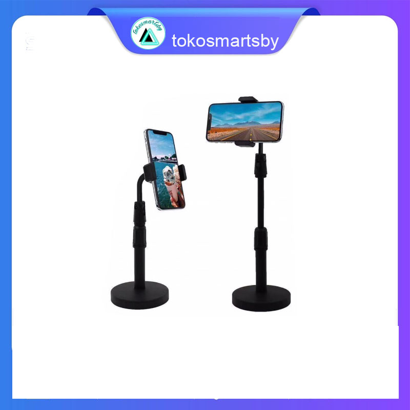 Holder HP Meja / Stand Foldable  Phone Holder  / 360° Rotating Tongsis / Stand HP